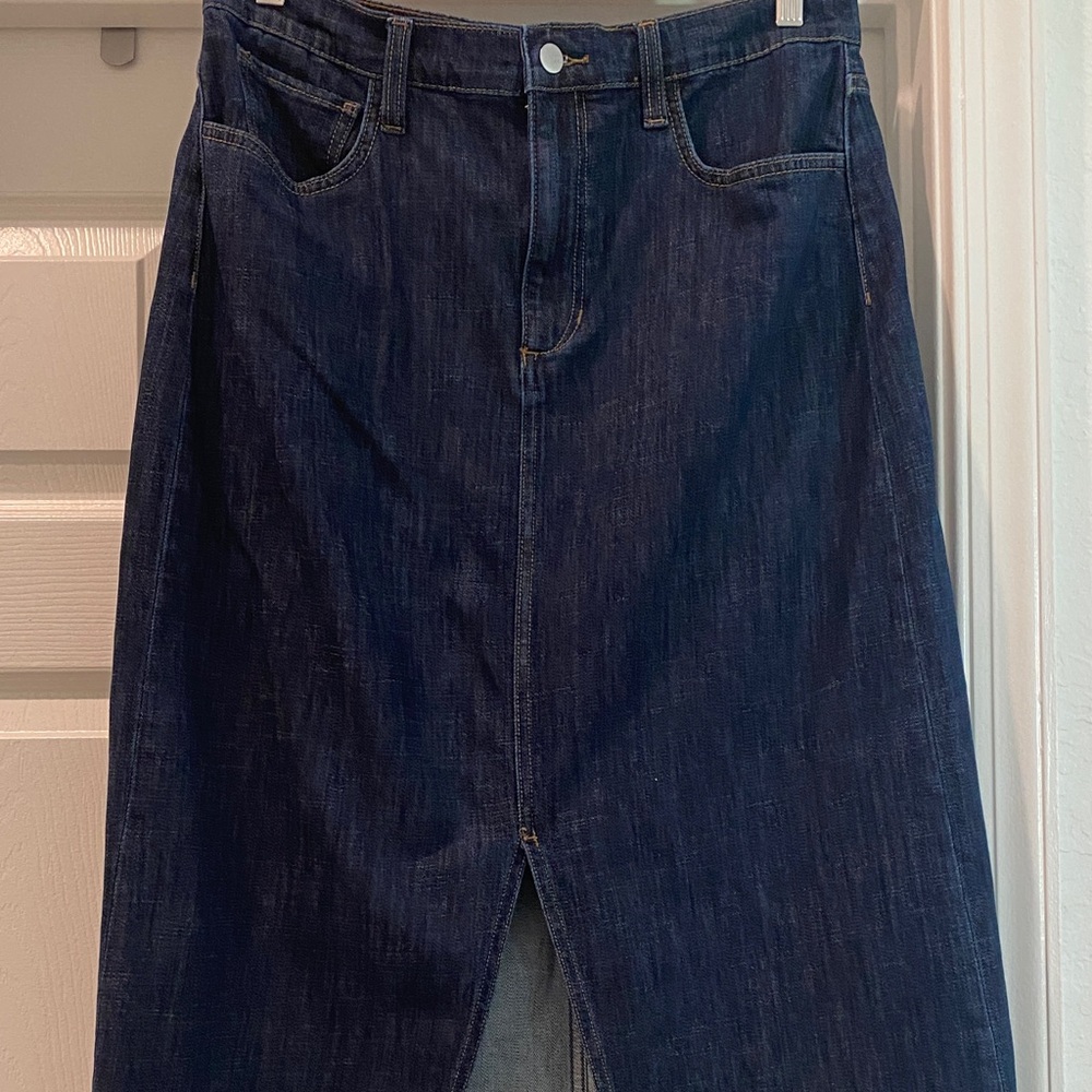 Joe's Jeans Deep Blue Maxi Skirt